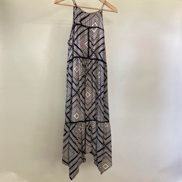 Xhilaration Strappy Summer Dress with Ladder Trim - Picture 1 of 8